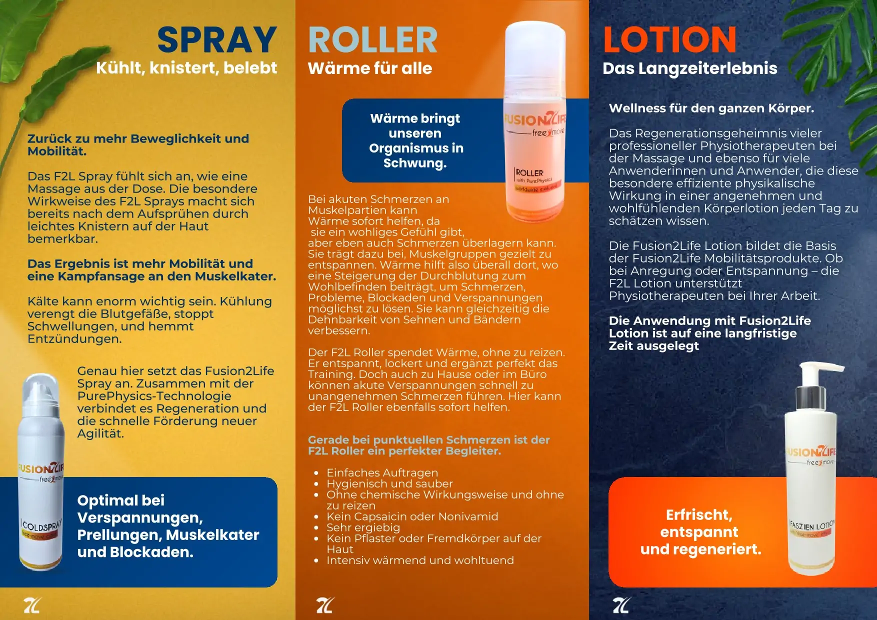 Fusion2Life - Produkte